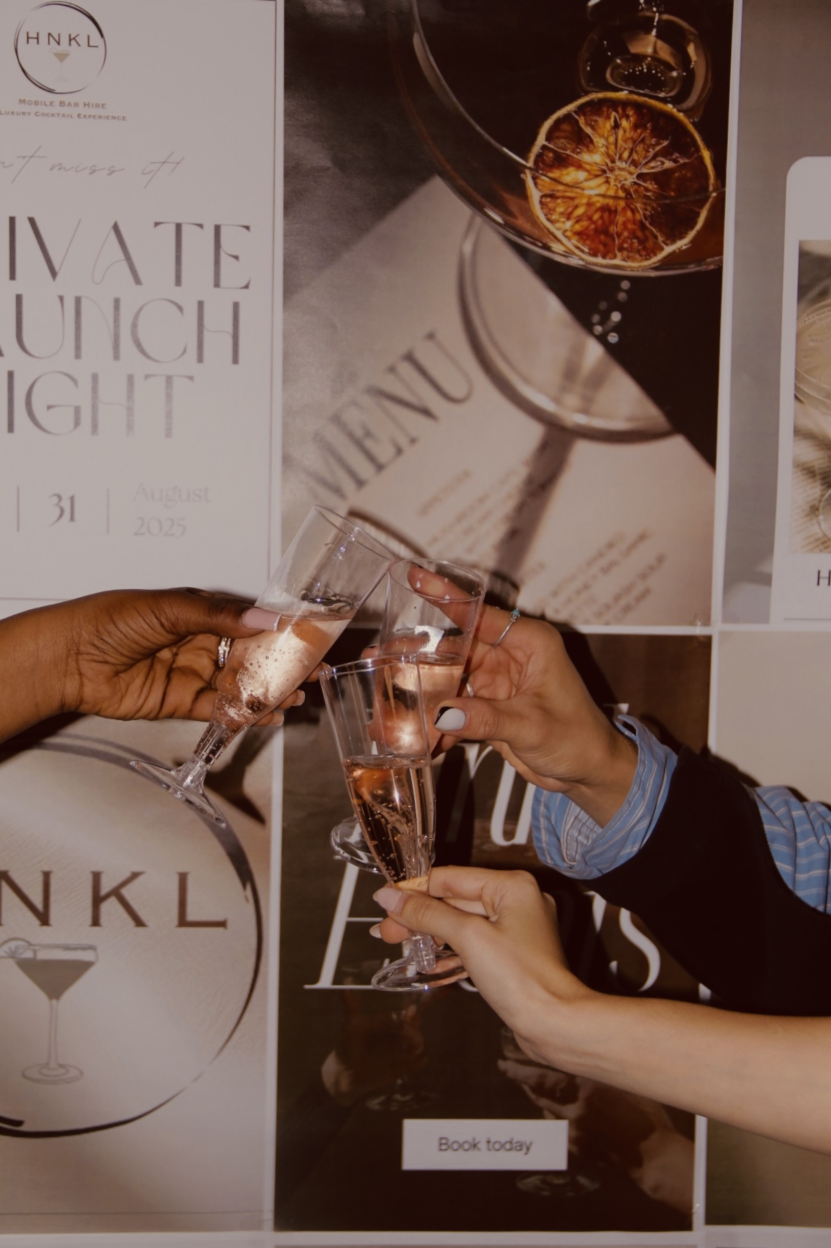 HNKL signature cocktail table