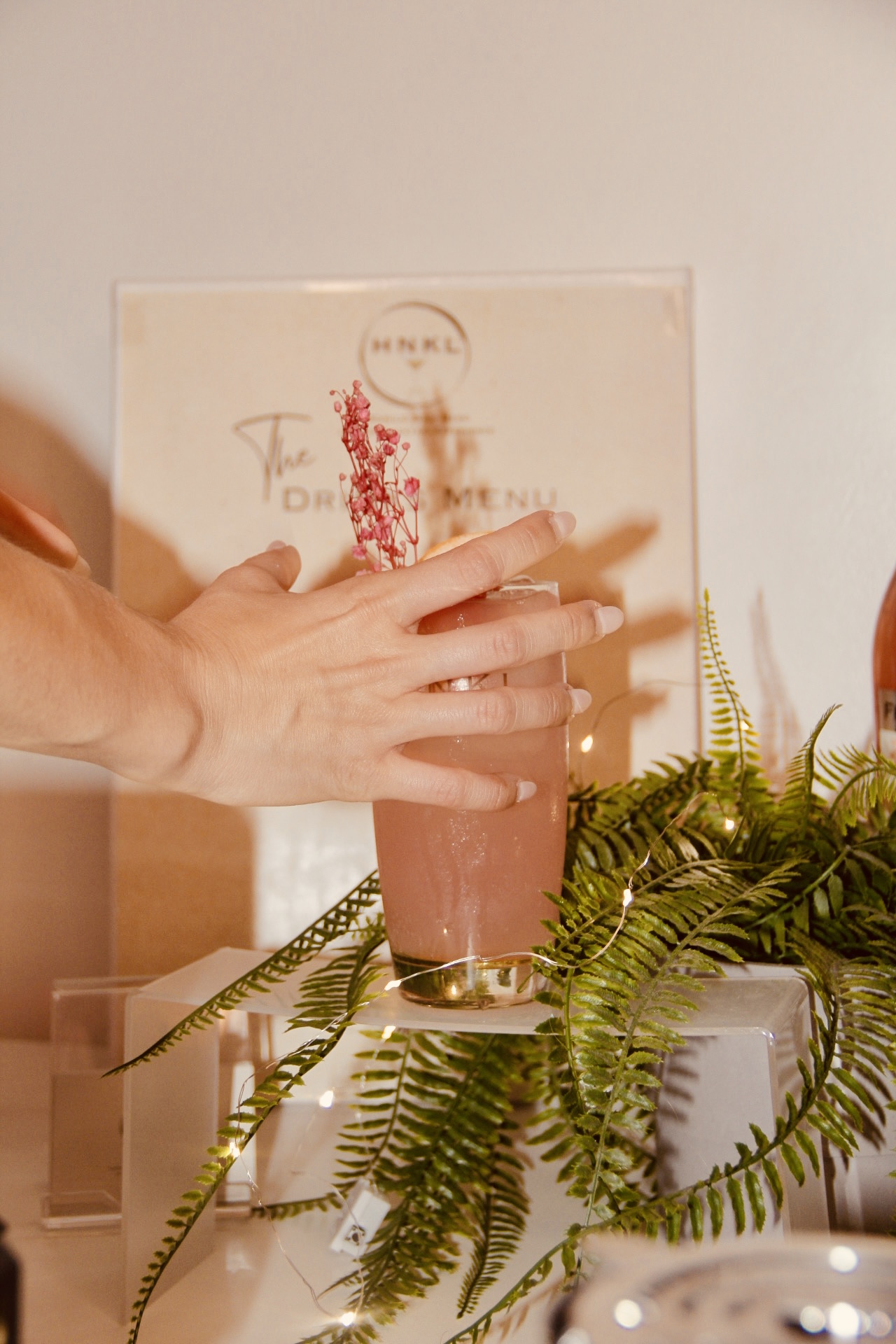 HNKL signature cocktail table